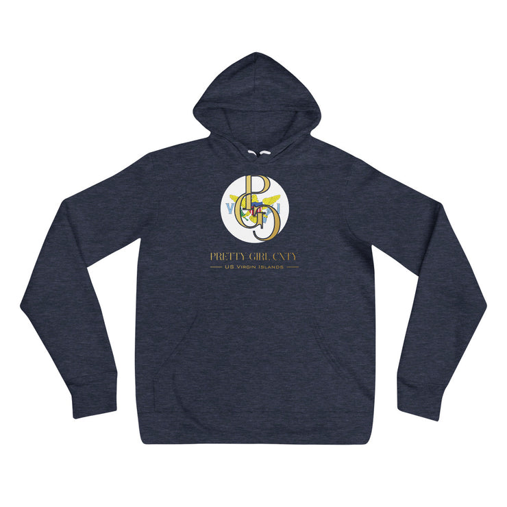 G/C Unisex Hoodie U.S. Virgin Islands Gold