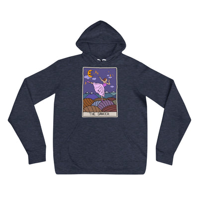 S/C Unisex Hoodie Dancer Tarot Card