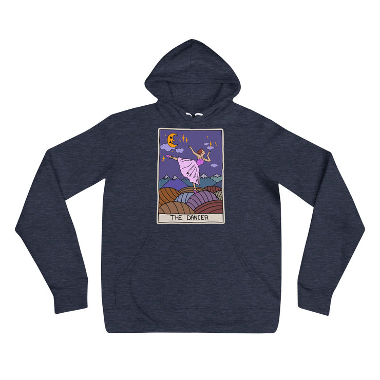 S/C Unisex Hoodie Dancer Tarot Card