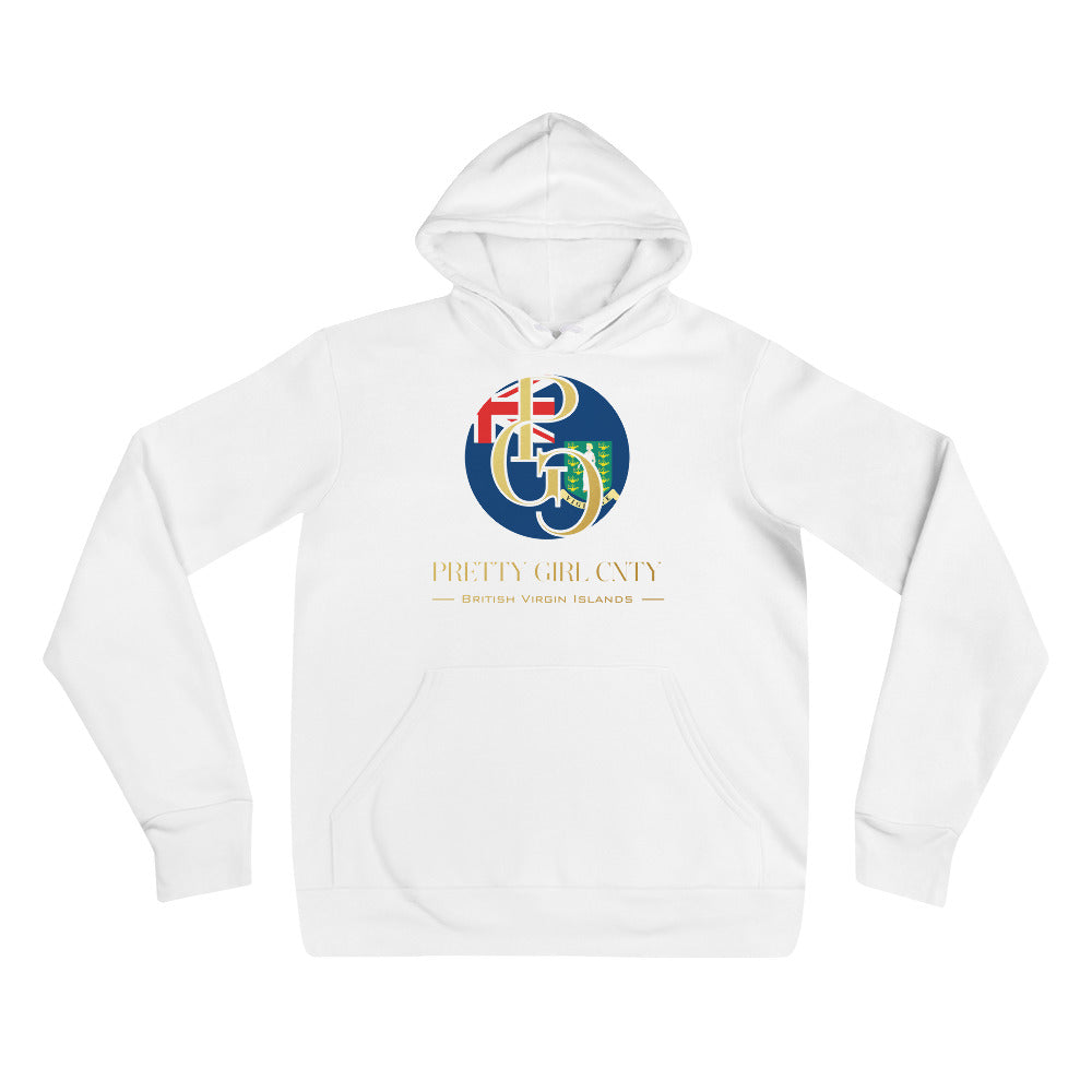 G/C Unisex Hoodie British Virgin Islands Gold