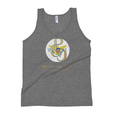 G/C Unisex Tri-Blend Tank Top U.S. Virgin Islands Gold