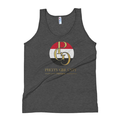 G/C Unisex Tri-Blend Tank Top Yemen Gold