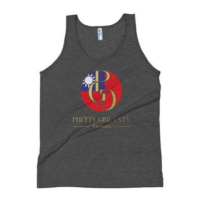 G/C Unisex Tri- Blend Tank Top Taiwan Gold