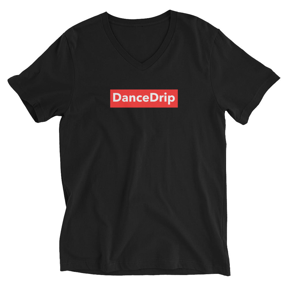 S/C Unisex Short Sleeve V-Neck T-Shirt DanceDrip