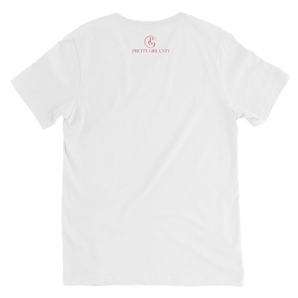 S/C Unisex Short Sleeve V-Neck T-Shirt DanceDrip