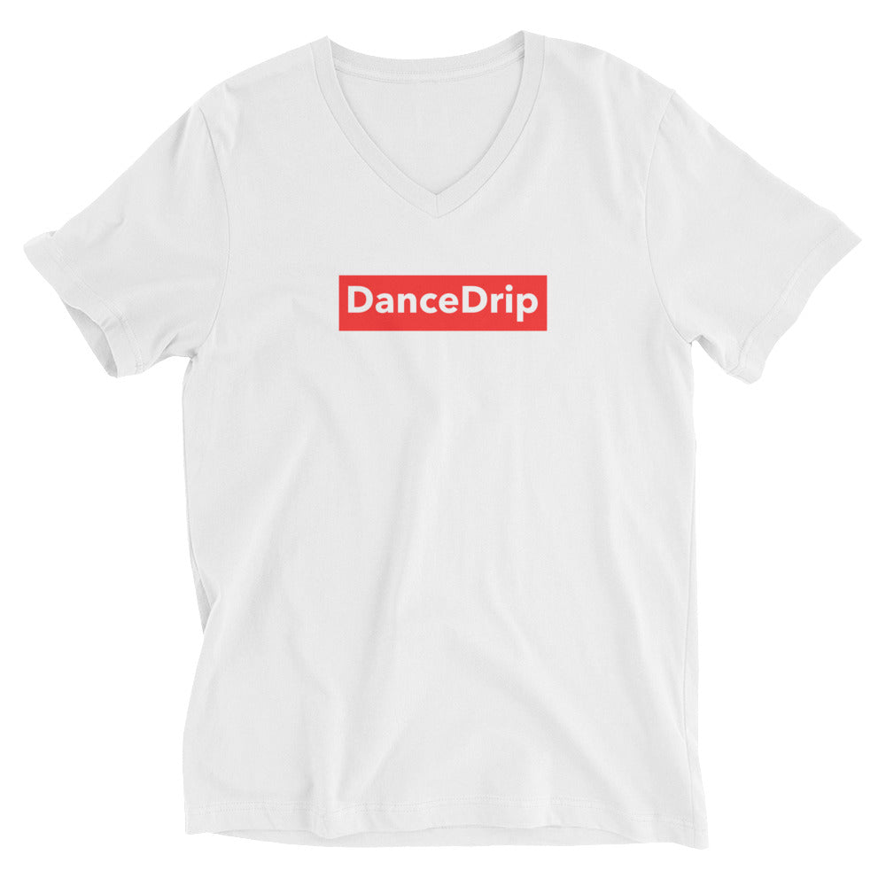 S/C Unisex Short Sleeve V-Neck T-Shirt DanceDrip