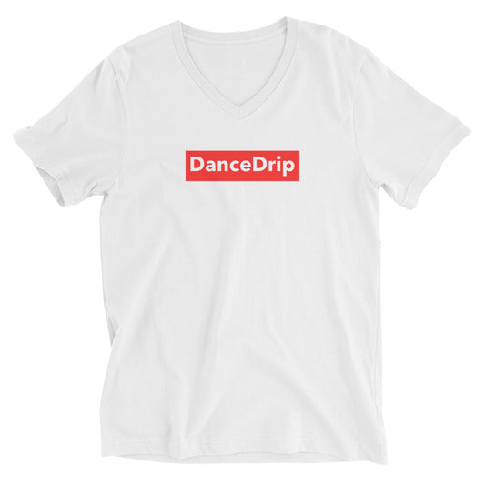 S/C Unisex Short Sleeve V-Neck T-Shirt DanceDrip