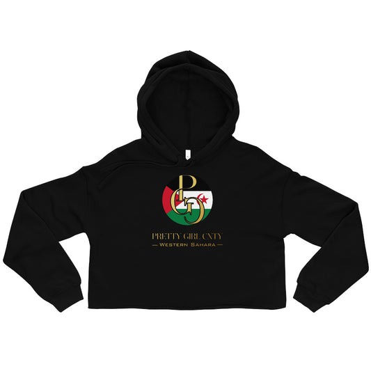 G/C Women's Crop Hoodie West Sahara Gold