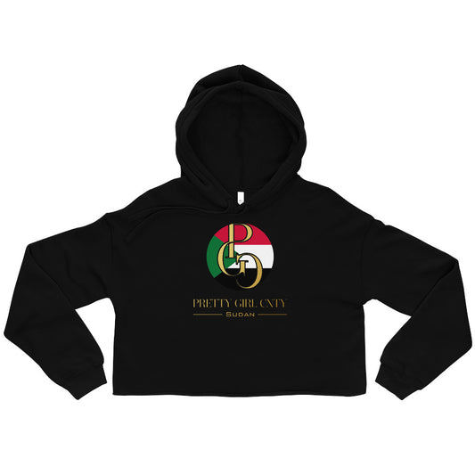 G/C Women's Crop Hoodie Sudan Gold