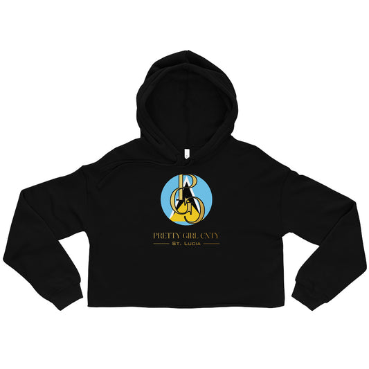 G/C Women’s Crop Hoodie St. Lucia Gold