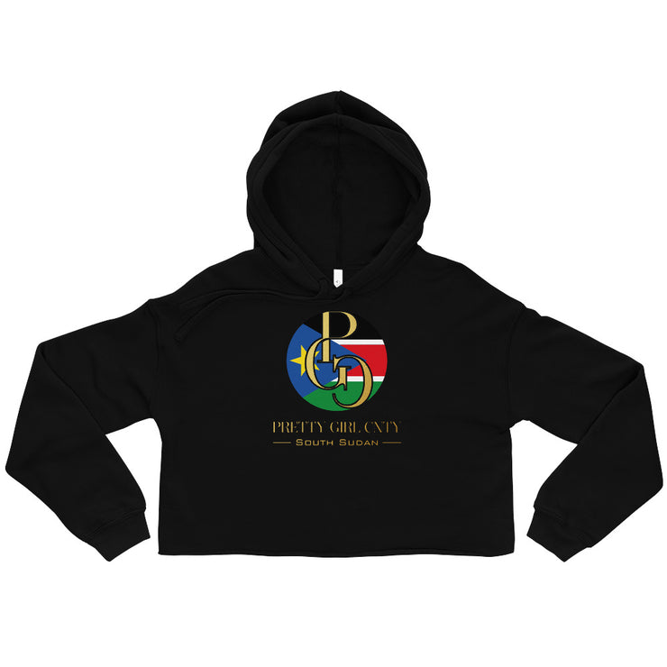 G/C Women’s Crop Hoodie South Sudan Gold