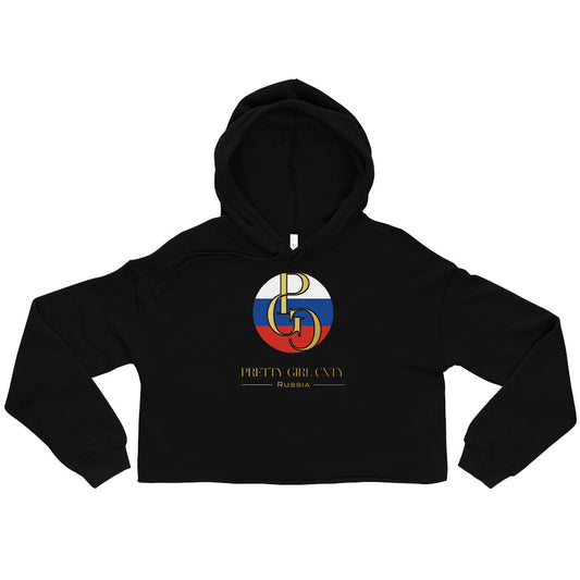 G/C Women’s Crop Hoodie Russia Gold