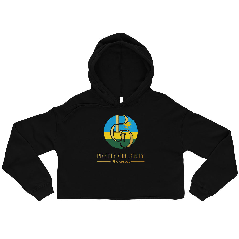 G/C Women’s Crop Hoodie Rwanda Gold
