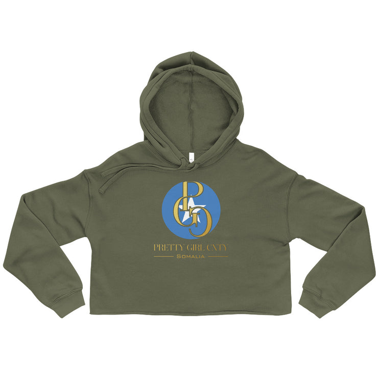 G/C Women’s Crop Hoodie Somalia Gold