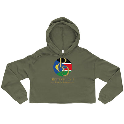 G/C Women’s Crop Hoodie South Sudan Gold