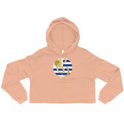 G/C Women's Crop Hoodie Uruguay Gold