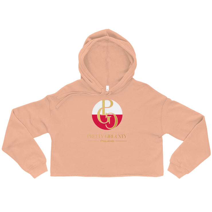 G/C Women’s Crop Hoodie Poland Gold