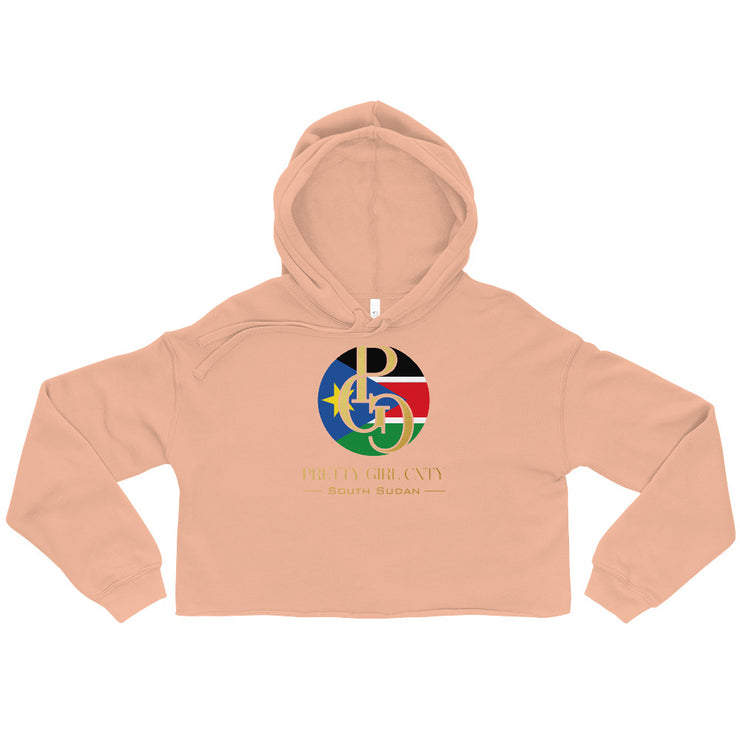 G/C Women’s Crop Hoodie South Sudan Gold