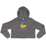 G/C Women's Crop Hoodie Ukraine Gold