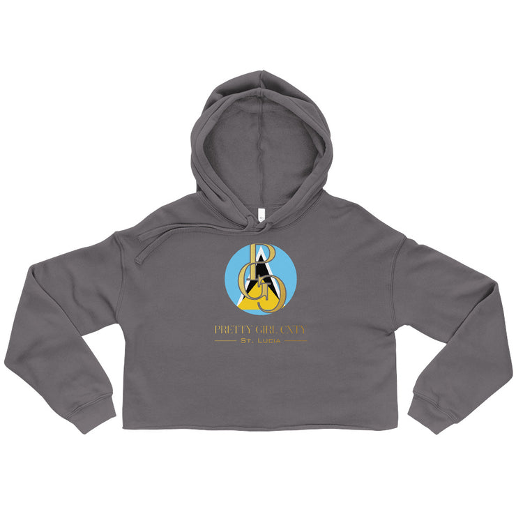 G/C Women’s Crop Hoodie St. Lucia Gold