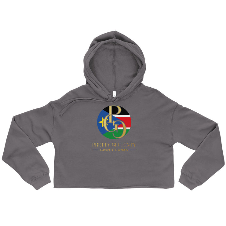 G/C Women’s Crop Hoodie South Sudan Gold