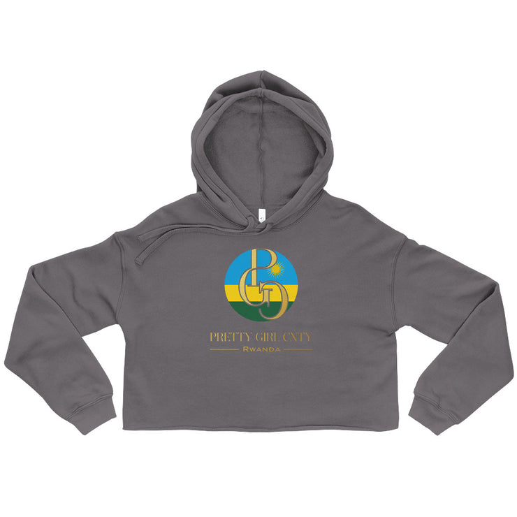 G/C Women’s Crop Hoodie Rwanda Gold