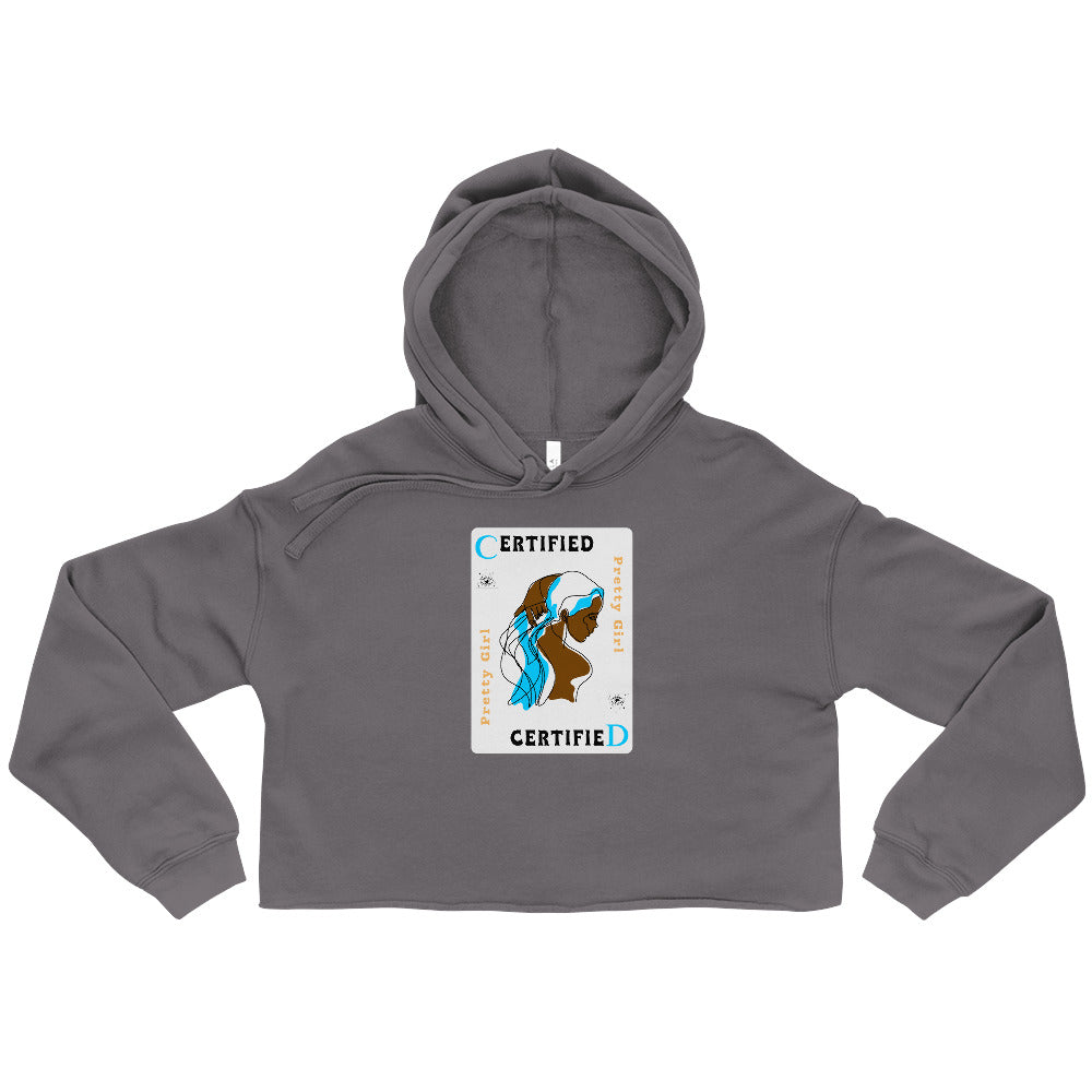 S/C Women's Crop Hoodie CPG Card