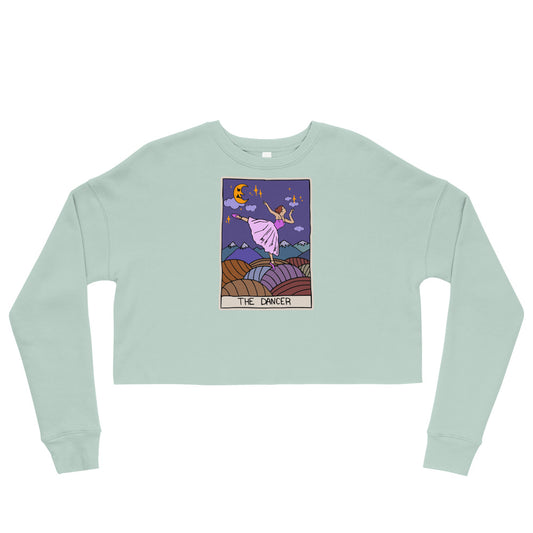 S/C Crop Sweatshirt Dancer Tarot Card