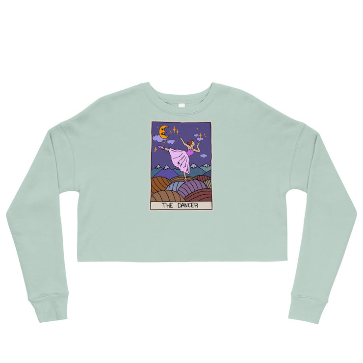 S/C Crop Sweatshirt Dancer Tarot Card
