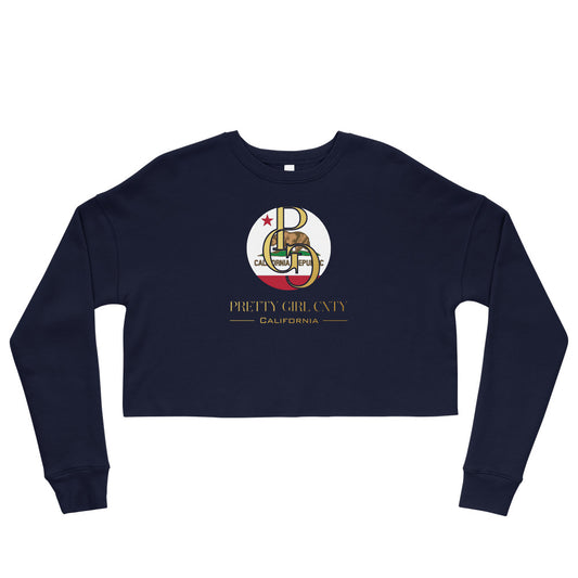 S/C Crop Sweatshirt California Gold