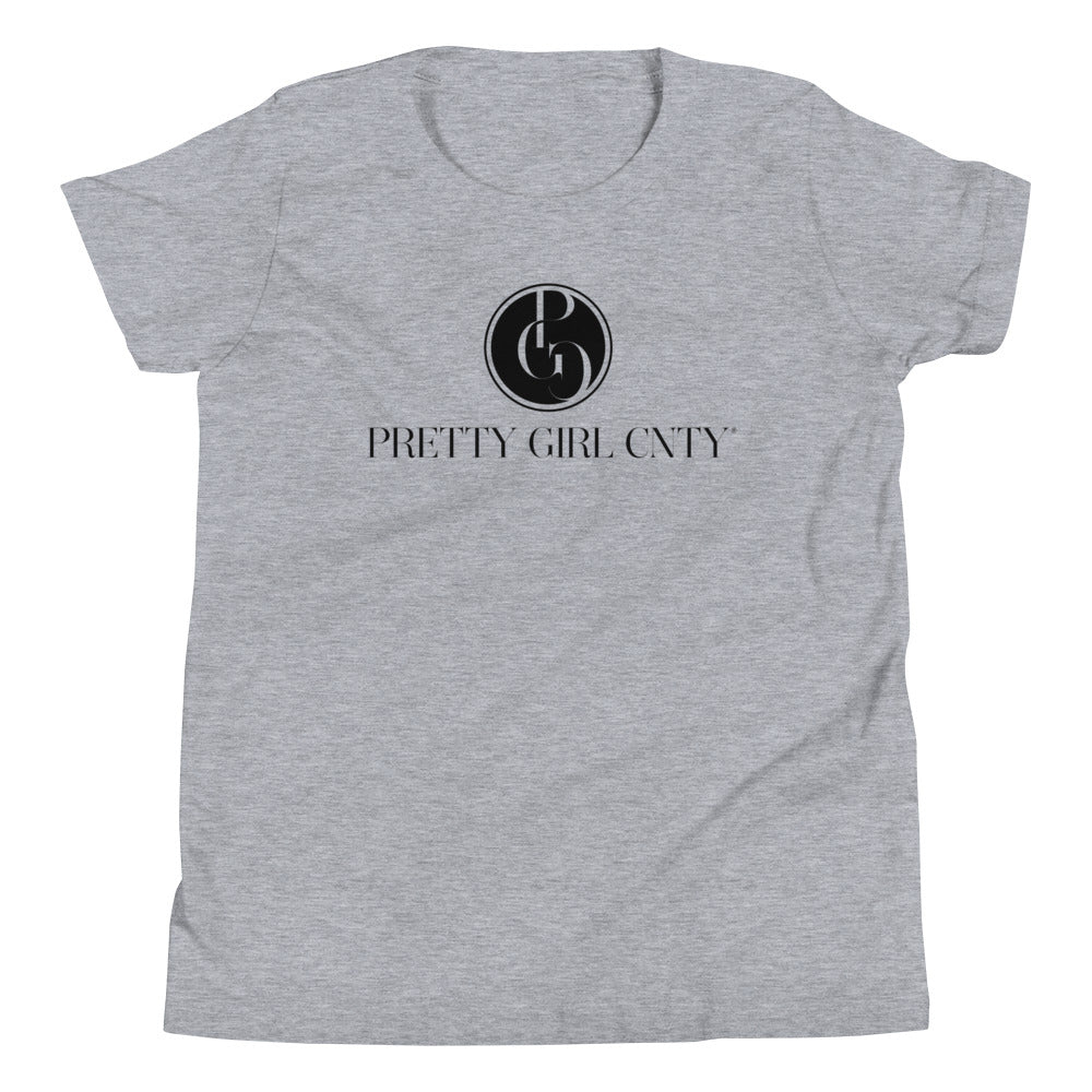 S/C Girl's T-Shirt Signature Logo Black
