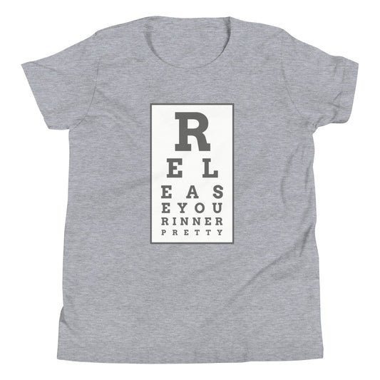 S/C Girl's T-Shirt Eye Chart Grey
