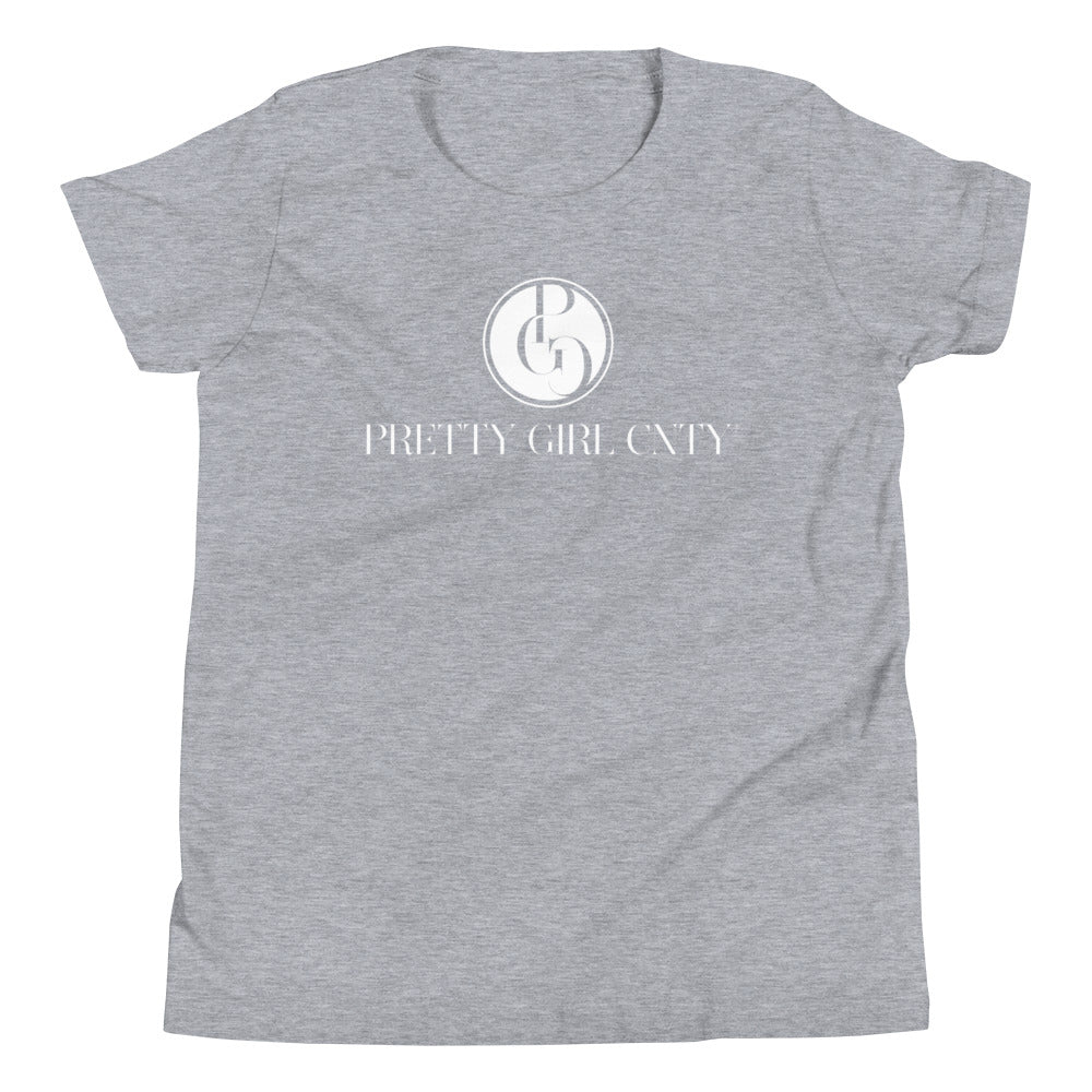S/C Girl's T-Shirt Signature Logo White