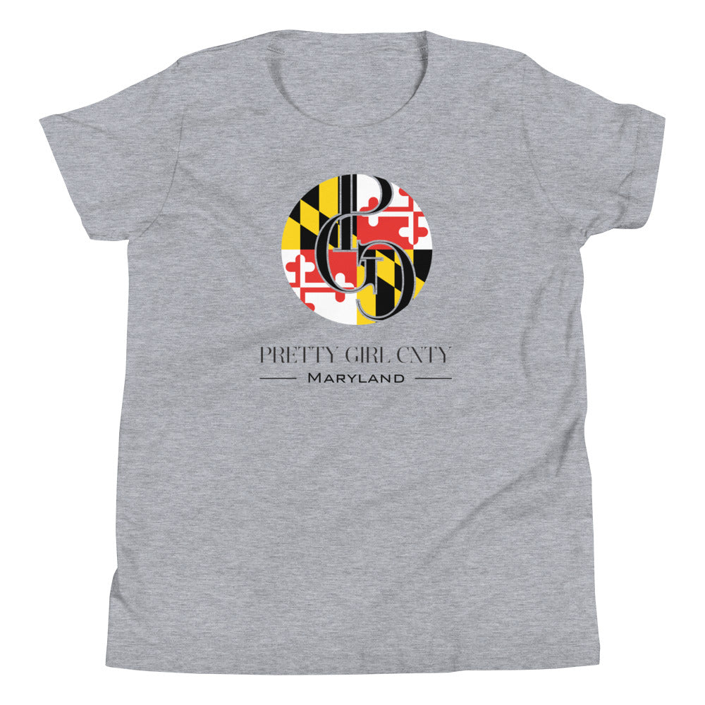 S/C Girl's T-Shirt Maryland Black