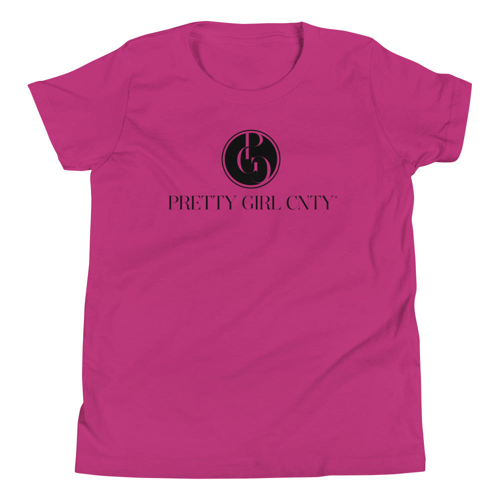 S/C Girl's T-Shirt Signature Logo Black