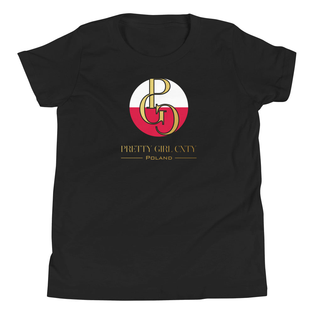 G/C Girl's T-Shirt Poland Gold