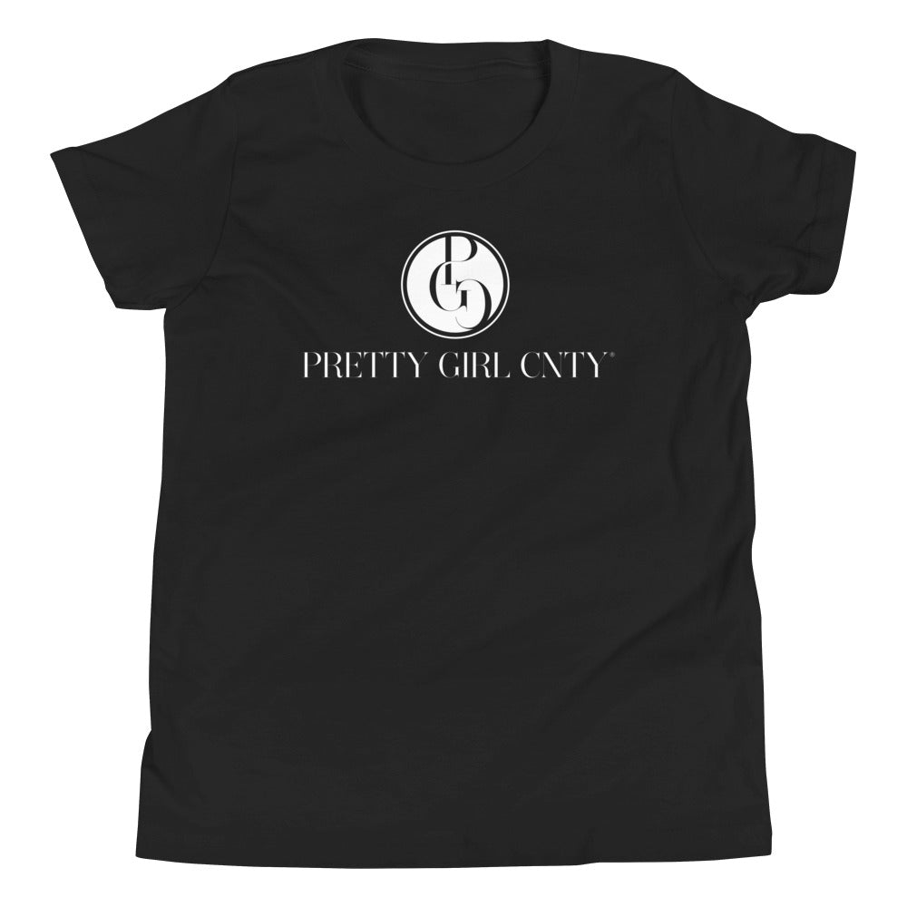 S/C Girl's T-Shirt Signature Logo White