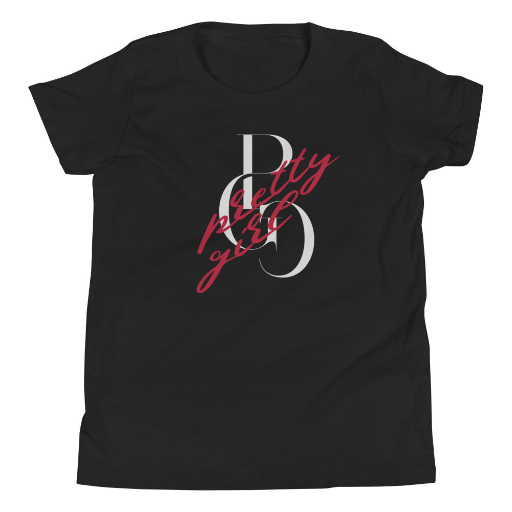 S/C Girl's T-Shirt Vandal Logo Silver