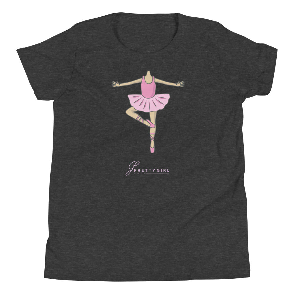 B/C Girl's T-Shirt Ballerina Body 2LT
