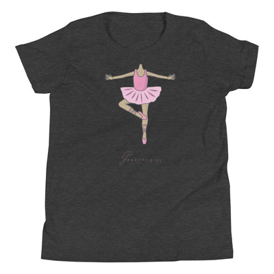 B/C Girl's T-Shirt Ballerina Body 3DT