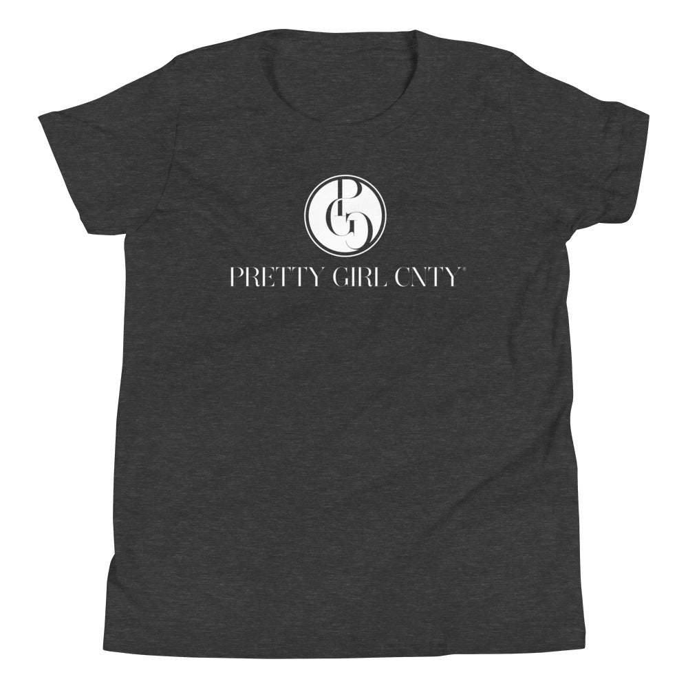 S/C Girl's T-Shirt Signature Logo White