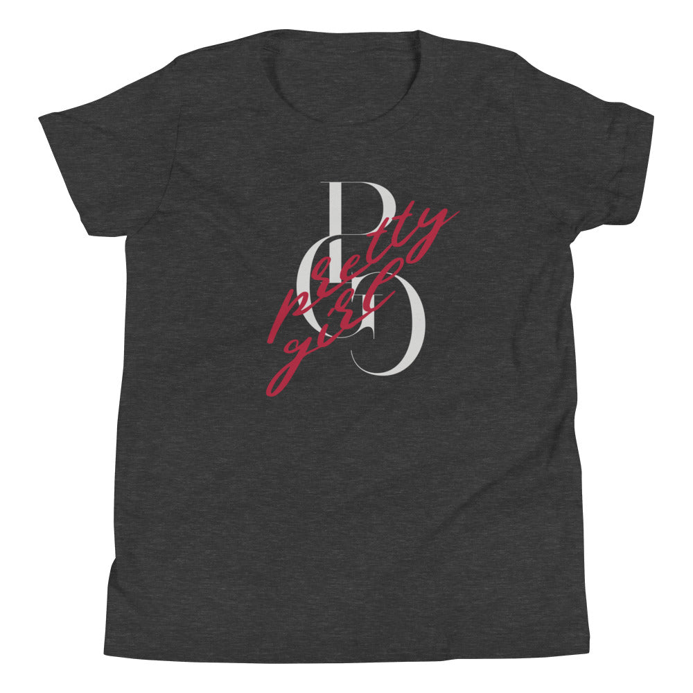 S/C Girl's T-Shirt Vandal Logo Silver
