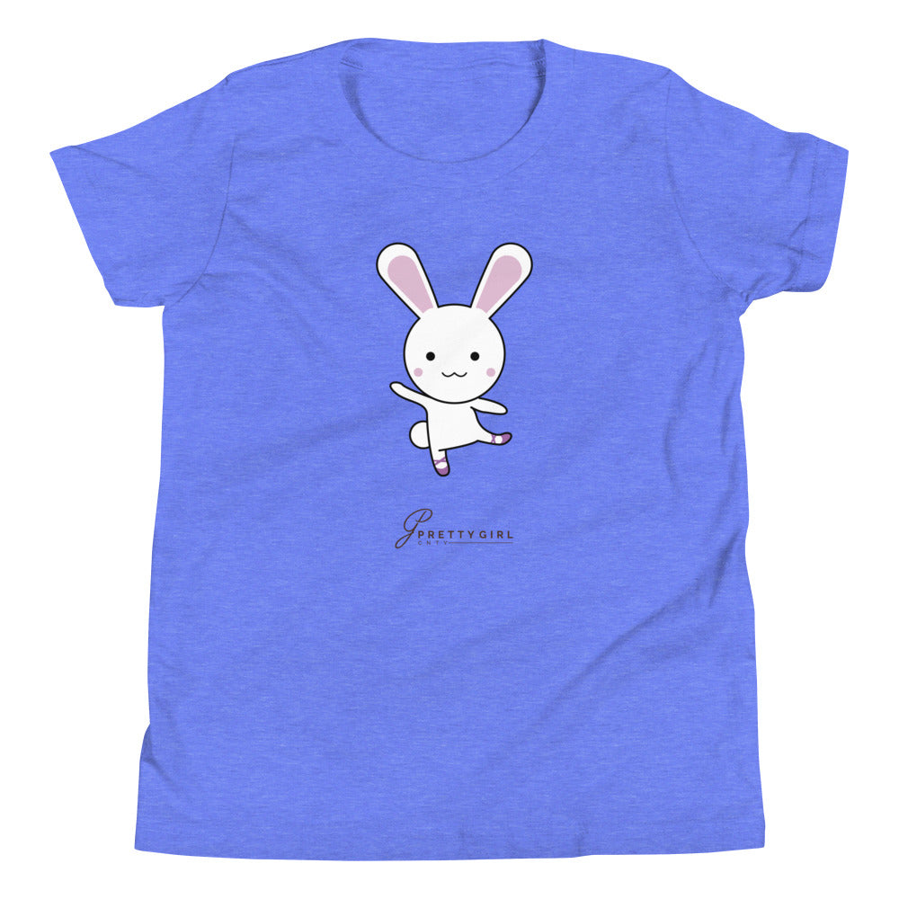 B/C Girl's T-Shirt Cartoon Bunny