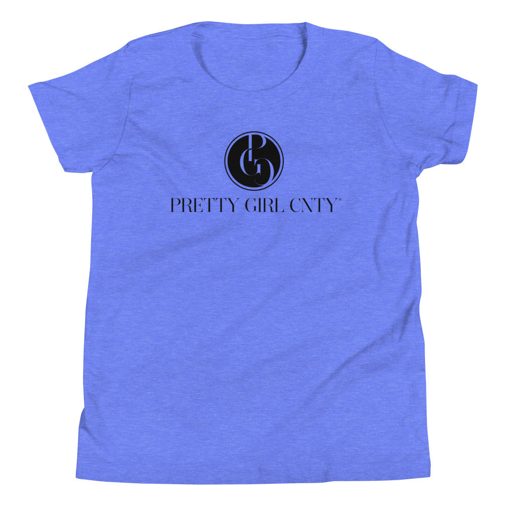 S/C Girl's T-Shirt Signature Logo Black