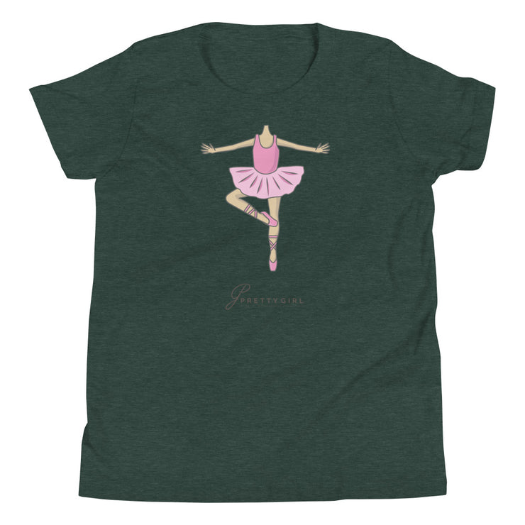 B/C Girl's T-Shirt Ballerina Body 2DT