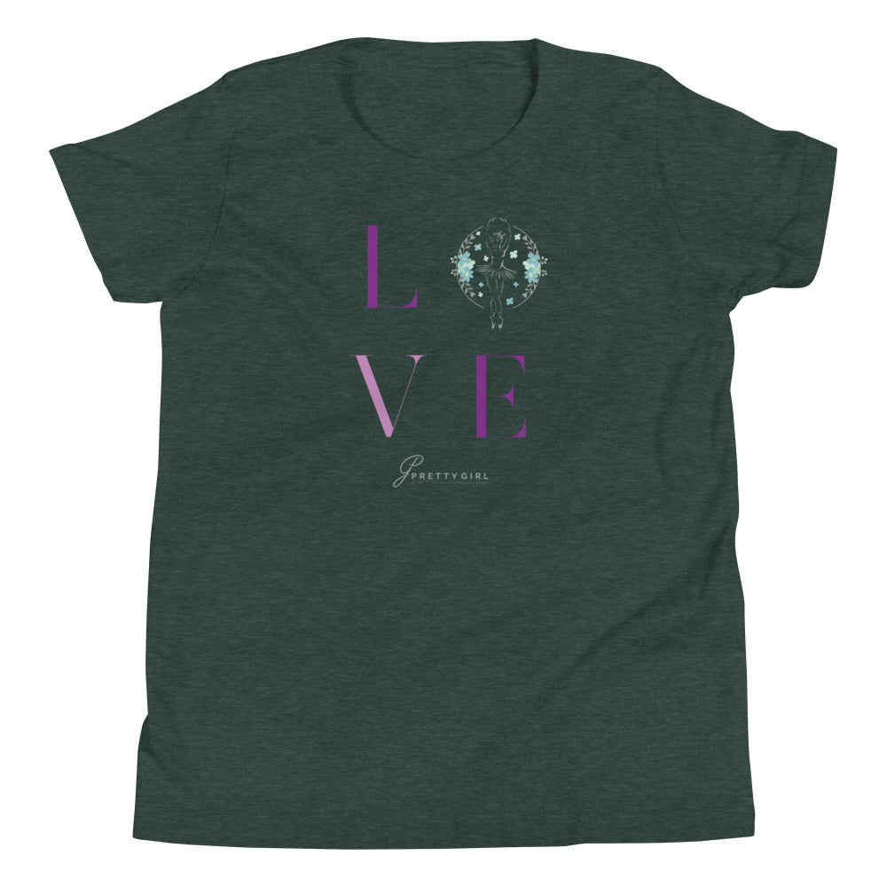 B/C Girl's T-Shirt Love Logo LT