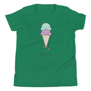 B/C Girl's T-Shirt Cartoon Ice Cream