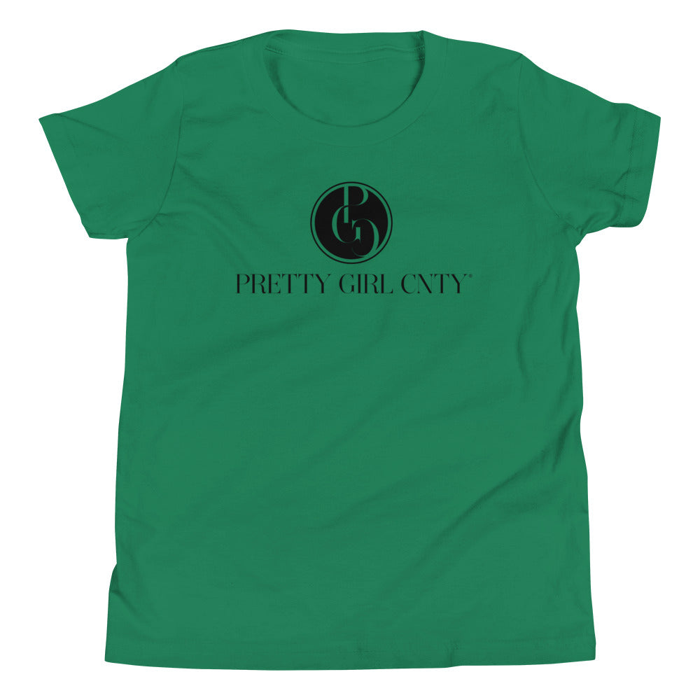 S/C Girl's T-Shirt Signature Logo Black