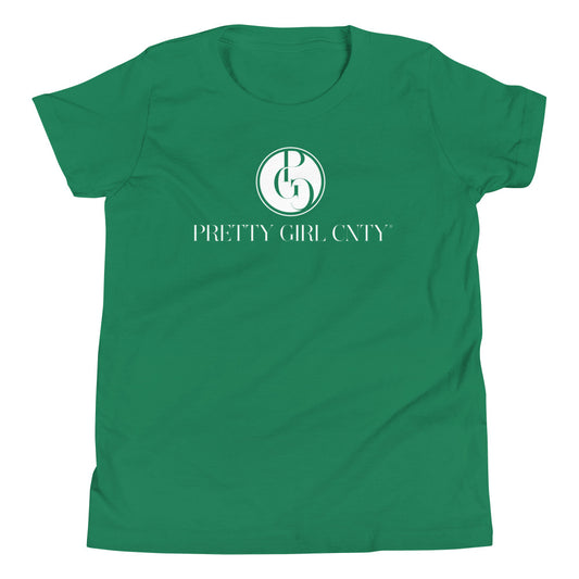 S/C Girl's T-Shirt Signature Logo White
