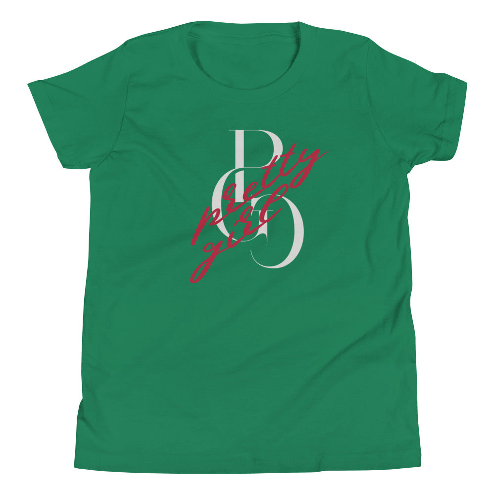 S/C Girl's T-Shirt Vandal Logo Silver
